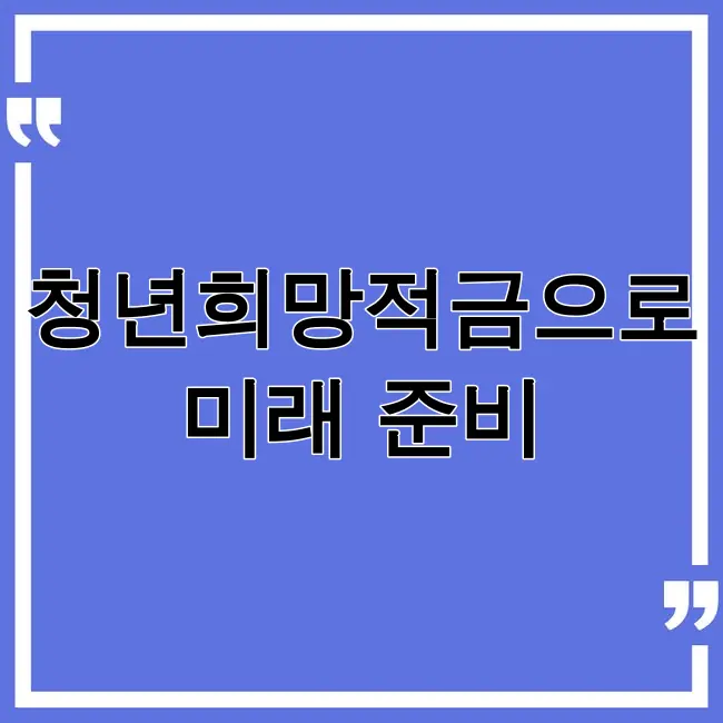 청년희망적금